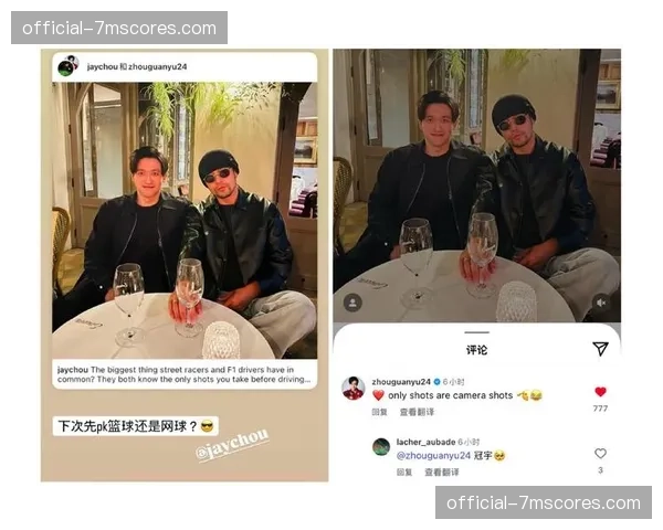 周冠宇与周杰伦墨尔本再聚首，进行网球切磋延续-周周-友谊